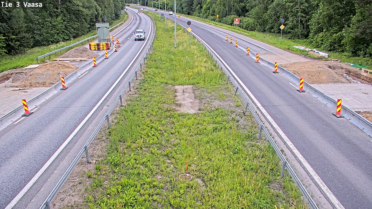 Kelikamerat Kuva Tie 3 Vaasa (puomi), Vaasa, Pohjanmaa
