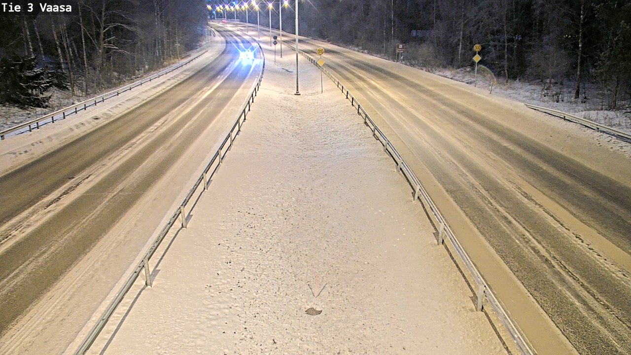 Kelikamerat Kuva Tie 3 Vaasa (puomi), Vaasa, Pohjanmaa