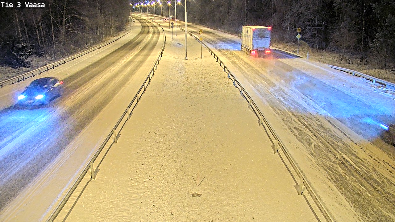 Kelikamerat Kuva Tie 3 Vaasa (puomi), Vaasa, Pohjanmaa