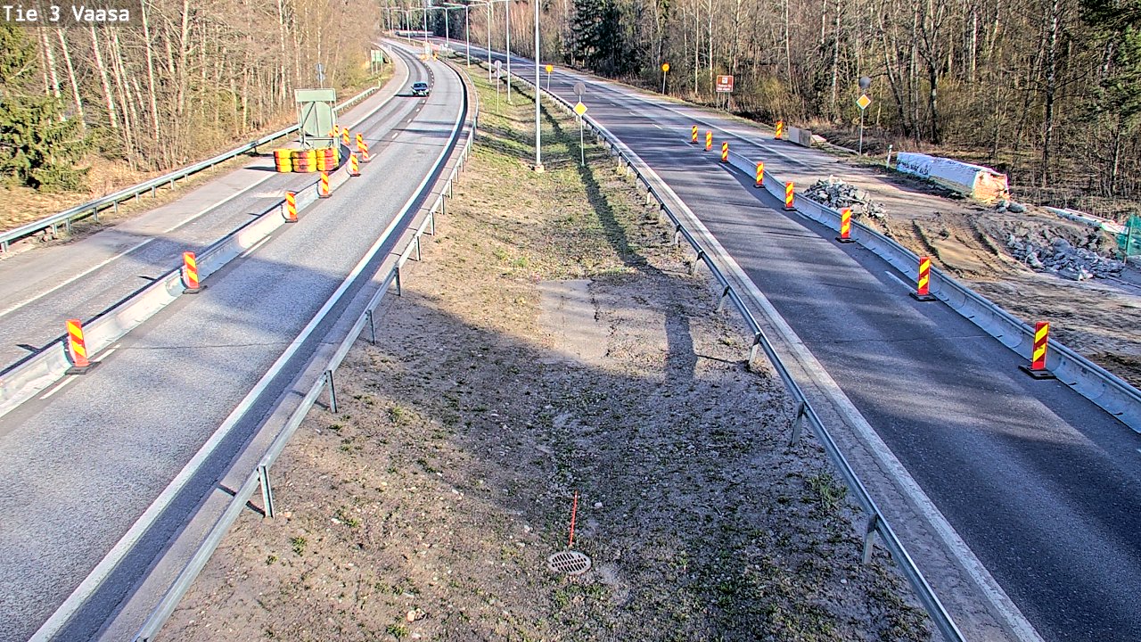 Kelikamerat Kuva Tie 3 Vaasa (puomi), Vaasa, Pohjanmaa