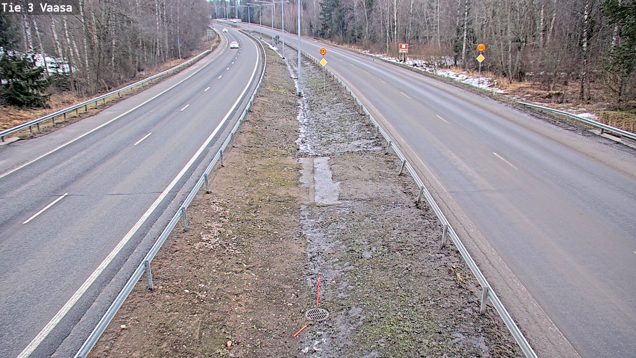 Weather Camera Image Tie 3 Vaasa (puomi), Vaasa, Pohjanmaa