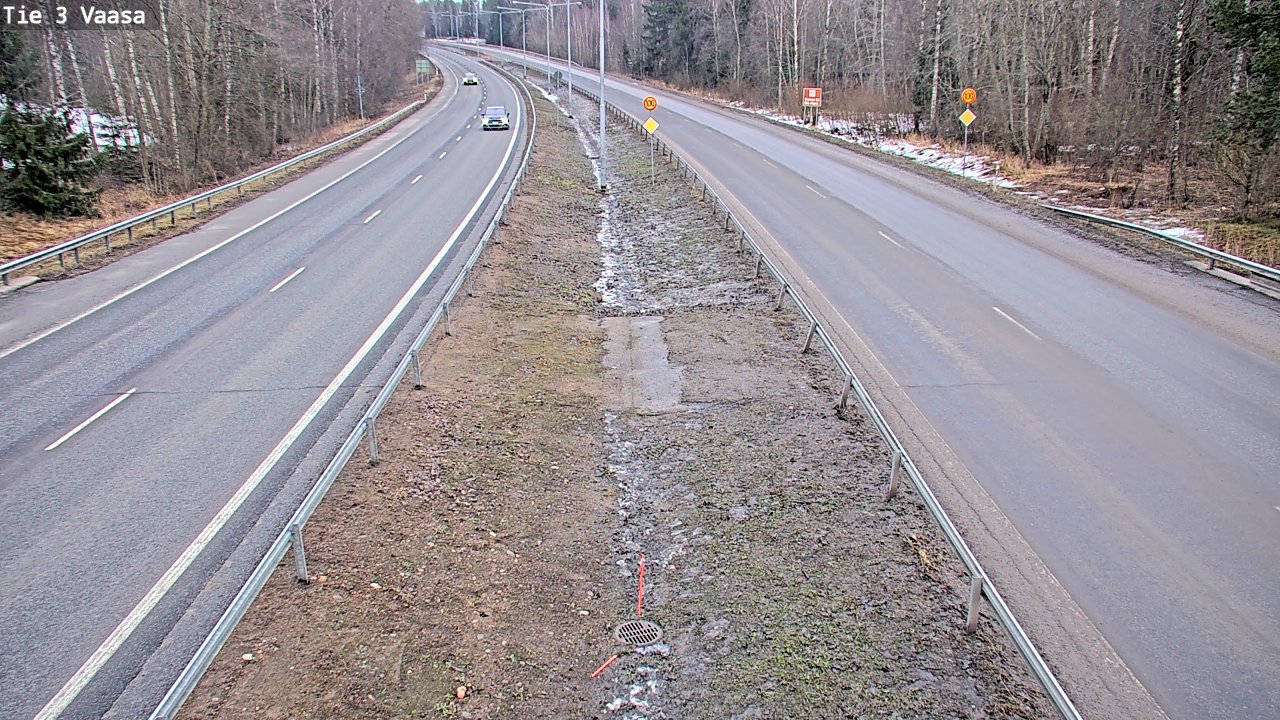 Kelikamerat Kuva Tie 3 Vaasa (puomi), Vaasa, Pohjanmaa