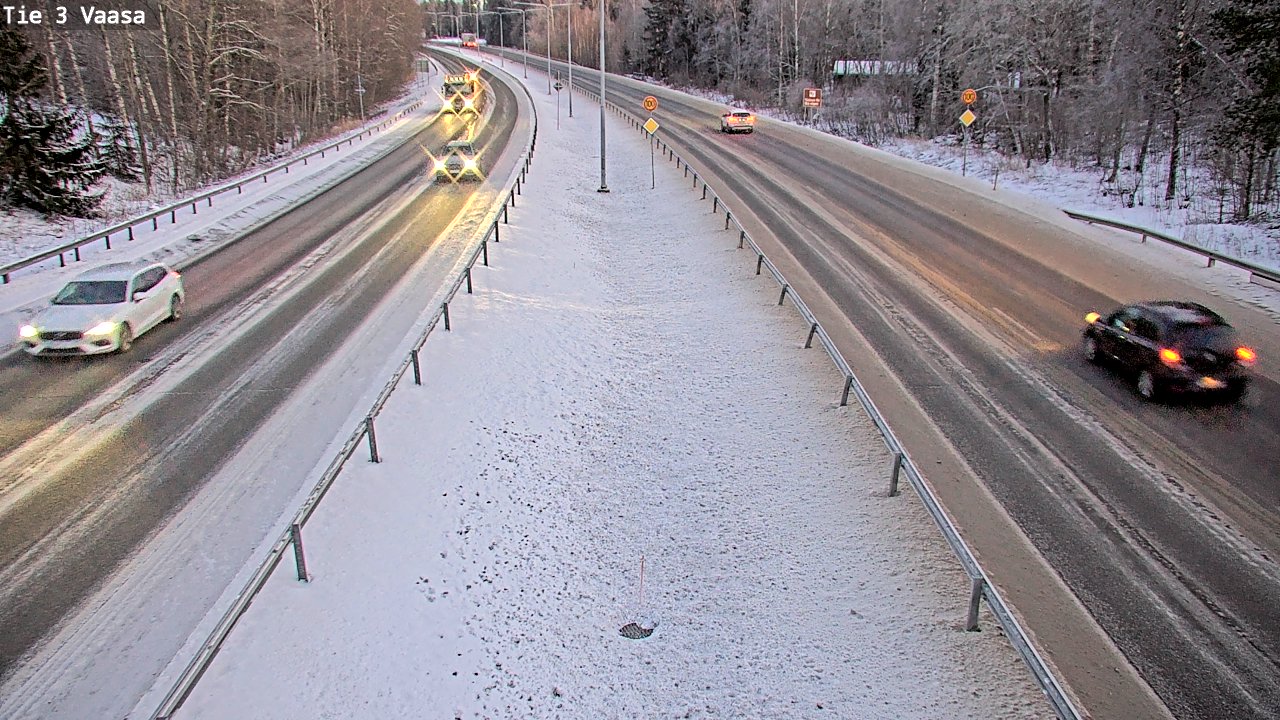 Kelikamerat Kuva Tie 3 Vaasa (puomi), Vaasa, Pohjanmaa