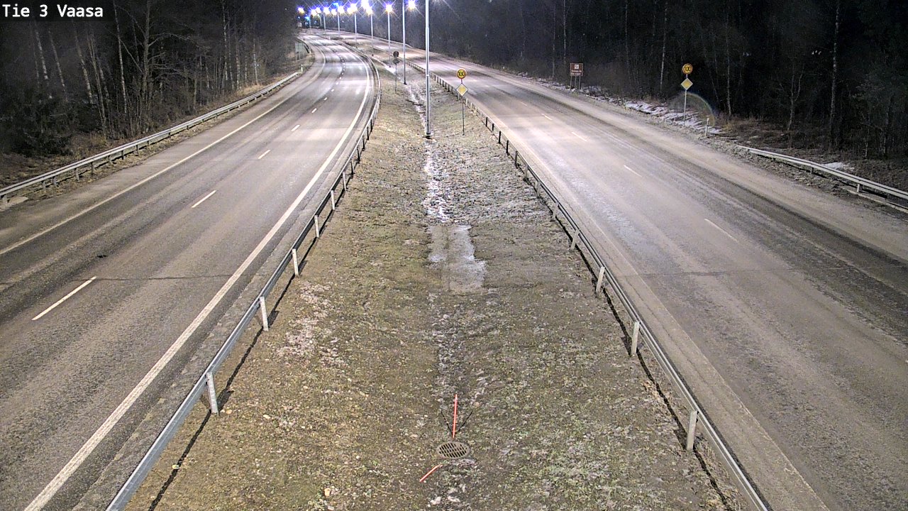 Kelikamerat Kuva Tie 3 Vaasa (puomi), Vaasa, Pohjanmaa