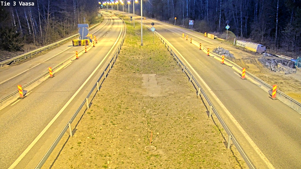Kelikamerat Kuva Tie 3 Vaasa (puomi), Vaasa, Pohjanmaa