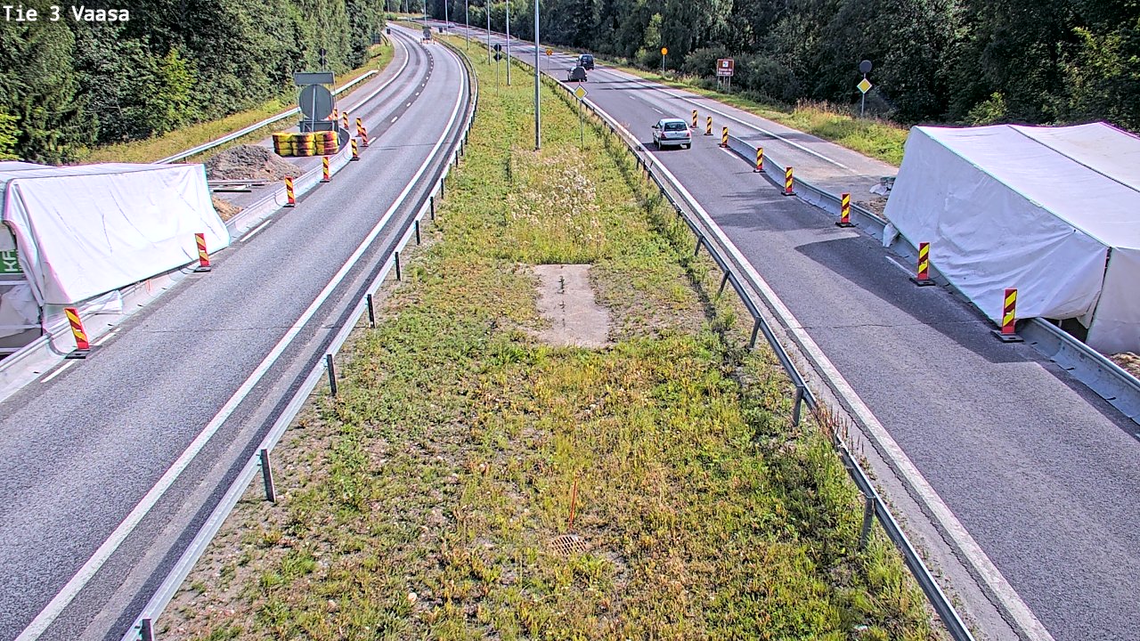 Kelikamerat Kuva Tie 3 Vaasa (puomi), Vaasa, Pohjanmaa
