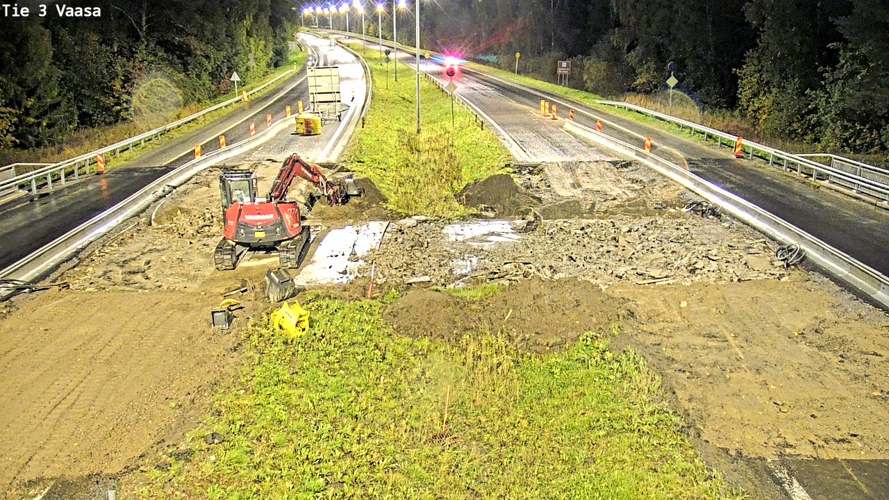Kelikamerat Kuva Tie 3 Vaasa (puomi), Vaasa, Pohjanmaa