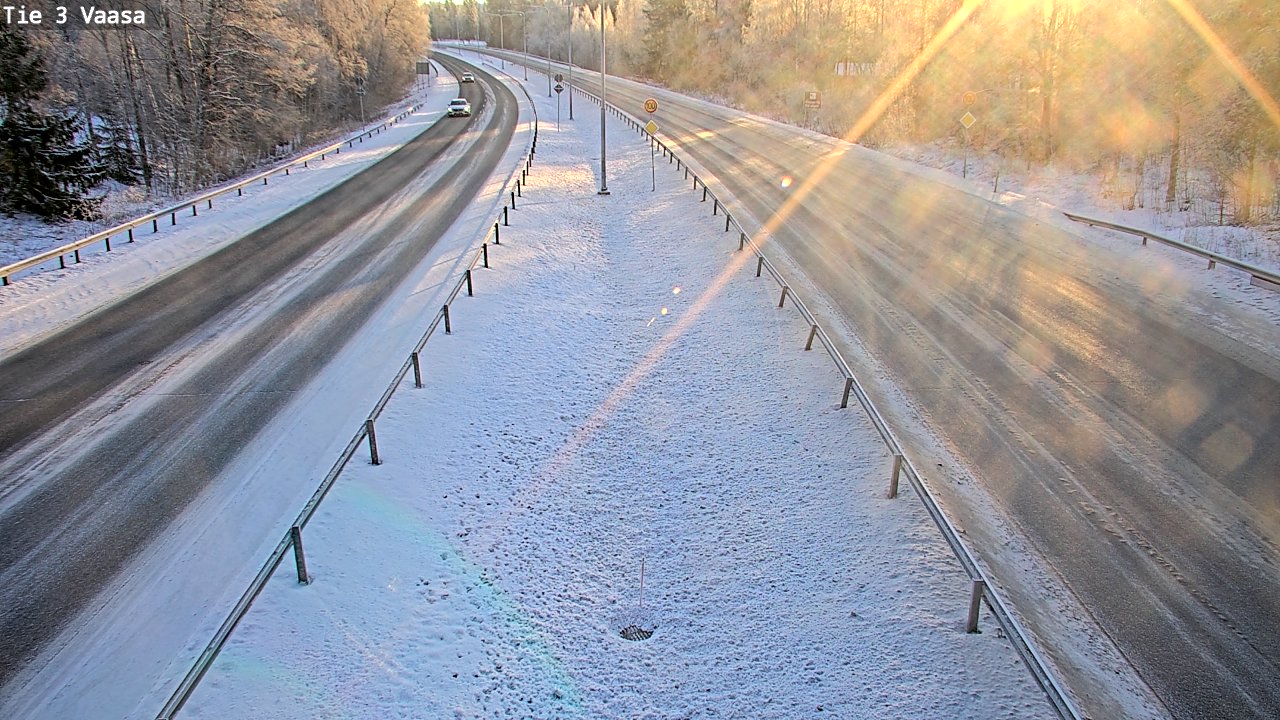 Weather Camera Image Tie 3 Vaasa (puomi), Vaasa, Pohjanmaa