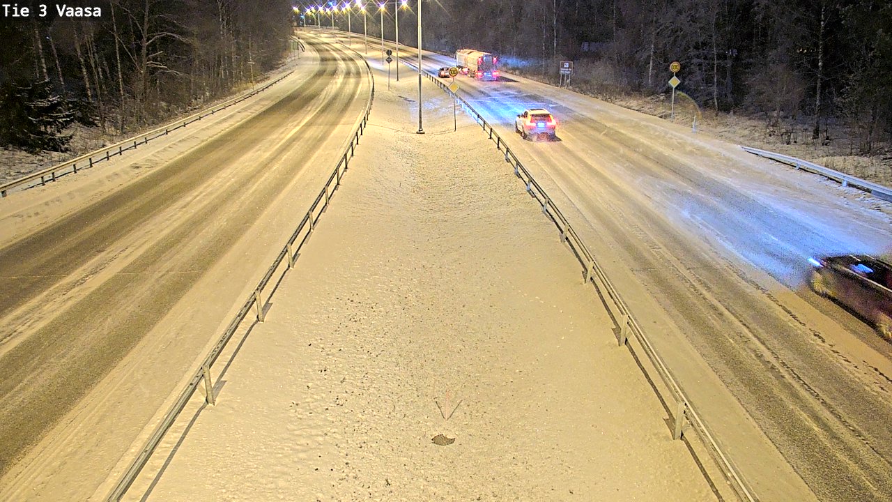 Kelikamerat Kuva Tie 3 Vaasa (puomi), Vaasa, Pohjanmaa