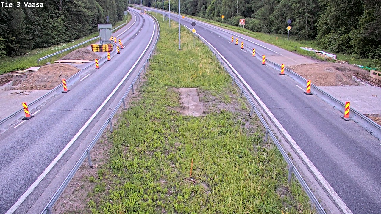 Kelikamerat Kuva Tie 3 Vaasa (puomi), Vaasa, Pohjanmaa