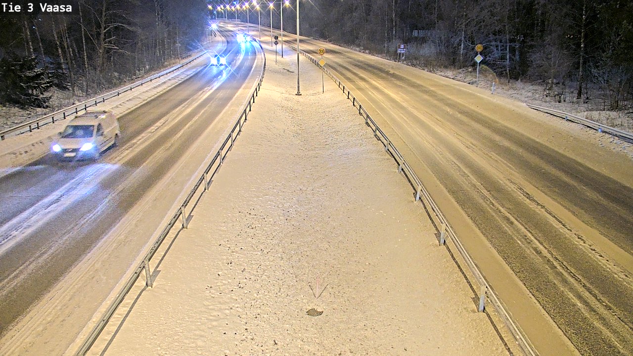 Kelikamerat Kuva Tie 3 Vaasa (puomi), Vaasa, Pohjanmaa