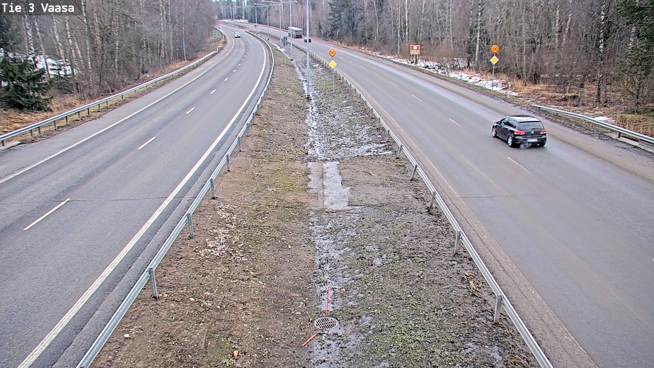 Weather Camera Image Tie 3 Vaasa (puomi), Vaasa, Pohjanmaa