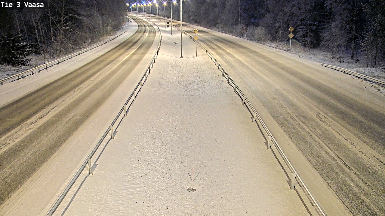 Weather Camera Image Tie 3 Vaasa (puomi), Vaasa, Pohjanmaa