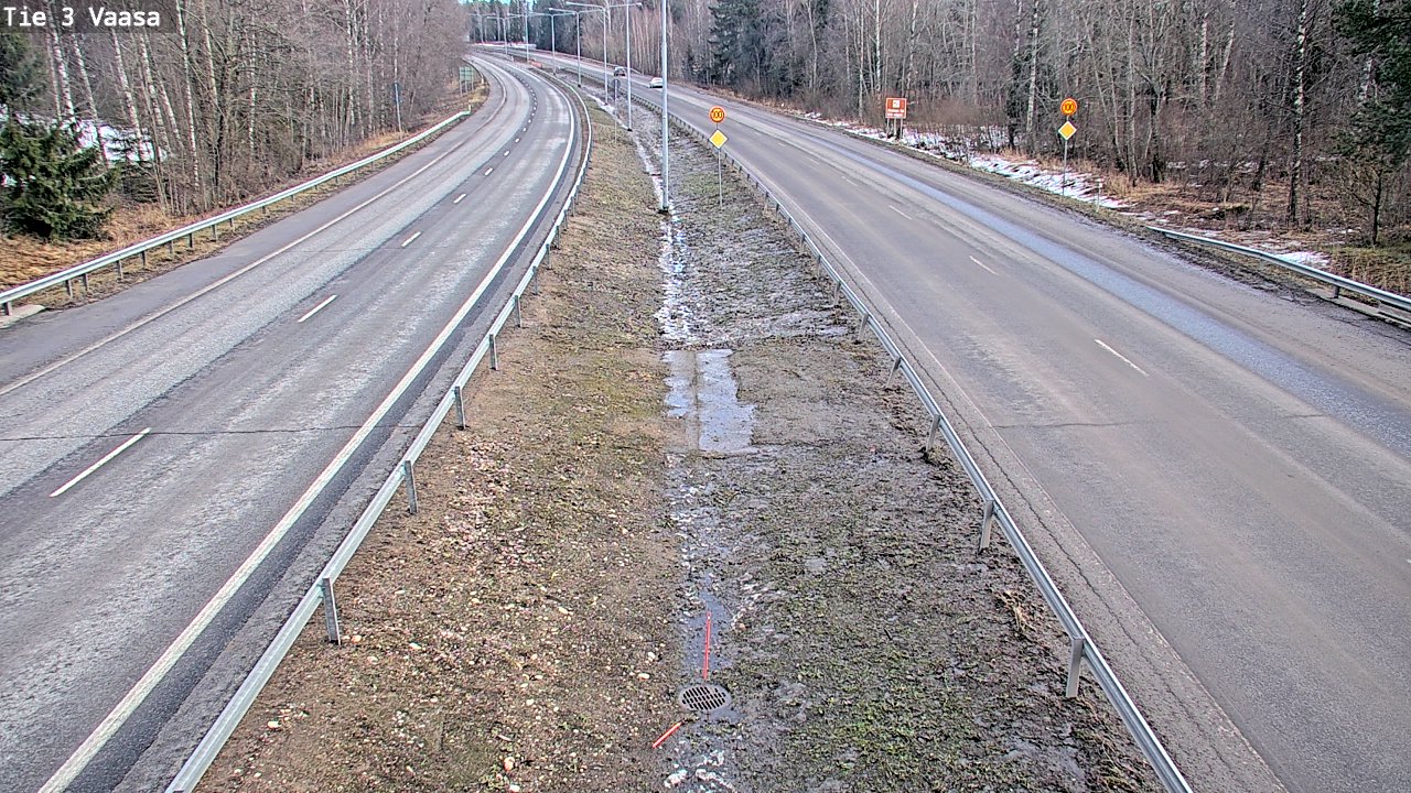 Kelikamerat Kuva Tie 3 Vaasa (puomi), Vaasa, Pohjanmaa