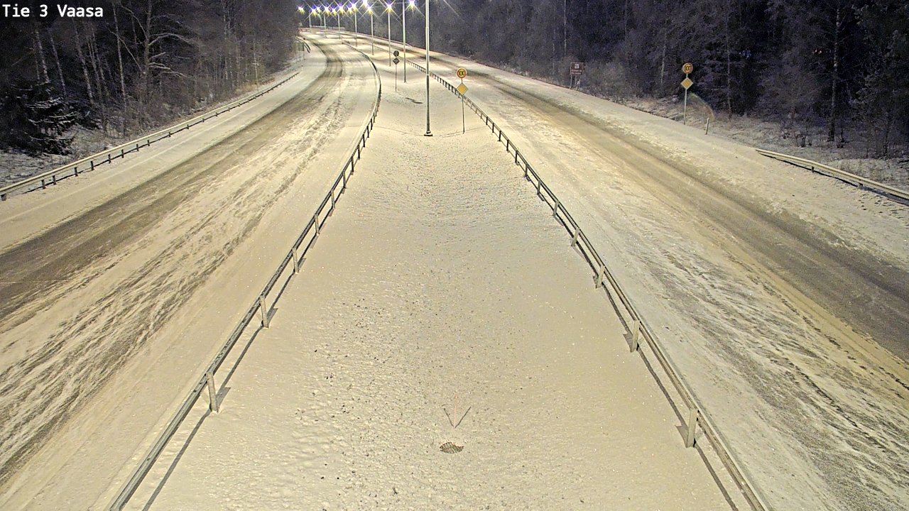 Kelikamerat Kuva Tie 3 Vaasa (puomi), Vaasa, Pohjanmaa