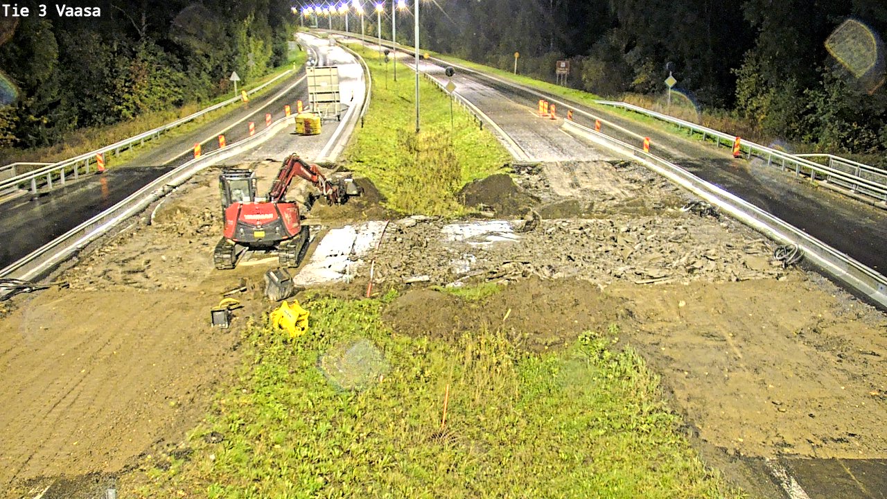 Kelikamerat Kuva Tie 3 Vaasa (puomi), Vaasa, Pohjanmaa