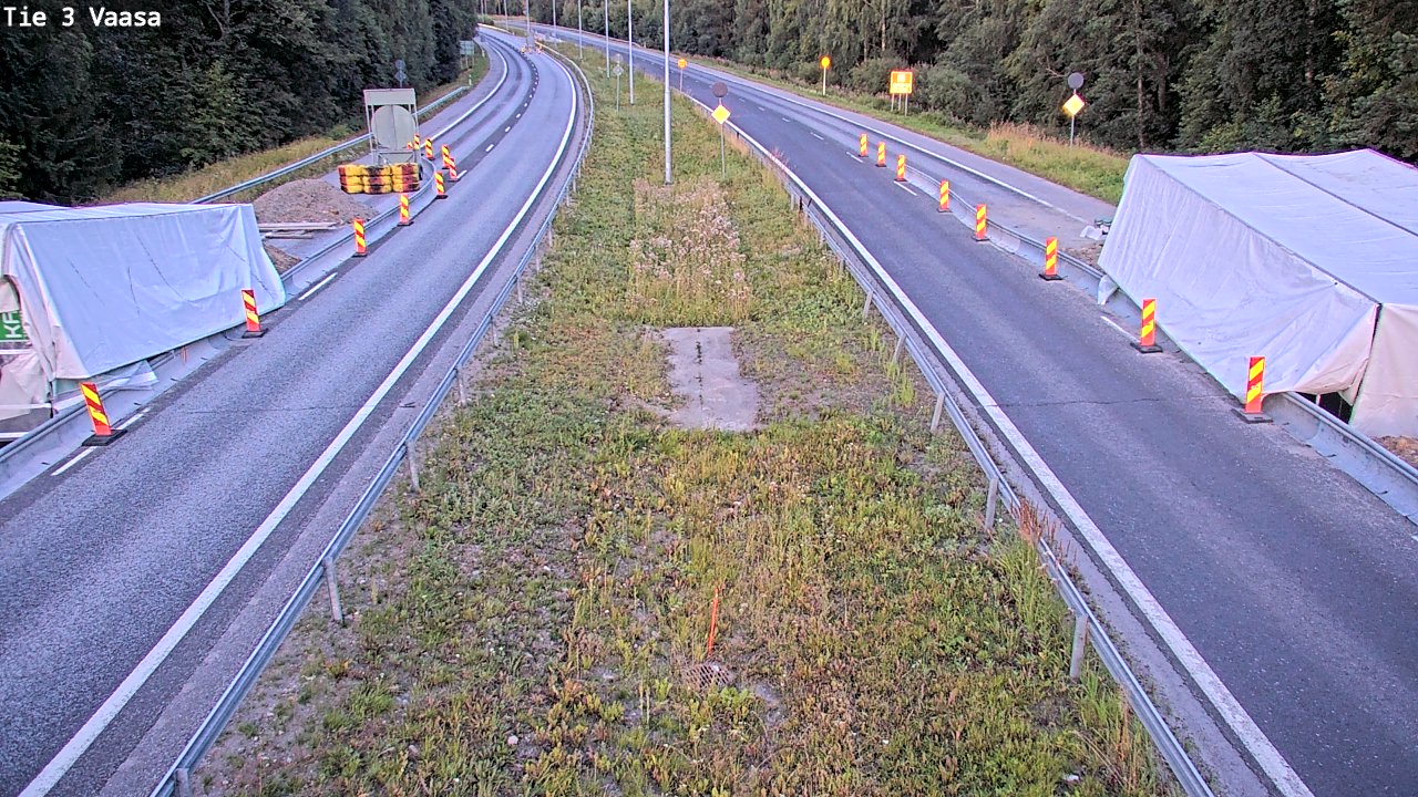 Kelikamerat Kuva Tie 3 Vaasa (puomi), Vaasa, Pohjanmaa