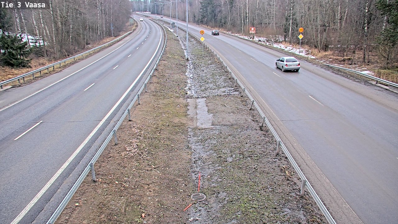 Weather Camera Image Tie 3 Vaasa (puomi), Vaasa, Pohjanmaa