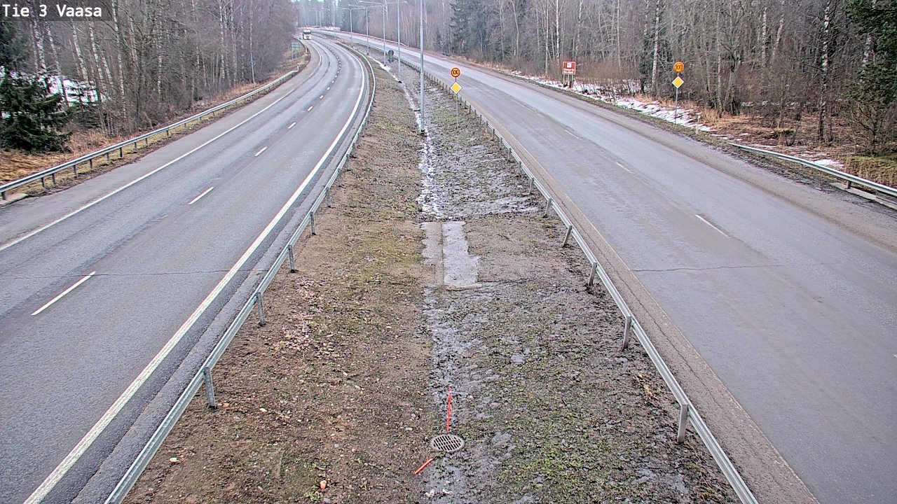 Weather Camera Image Tie 3 Vaasa (puomi), Vaasa, Pohjanmaa