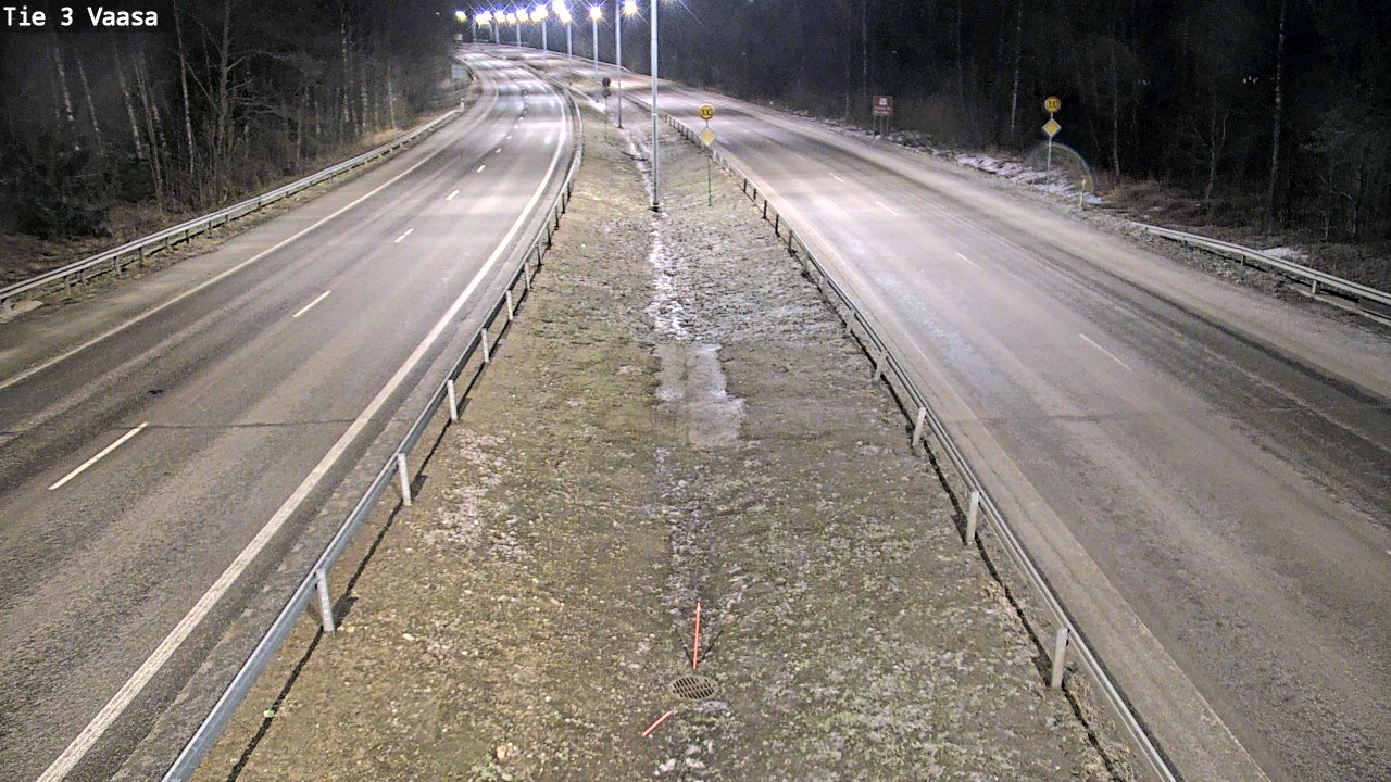 Kelikamerat Kuva Tie 3 Vaasa (puomi), Vaasa, Pohjanmaa