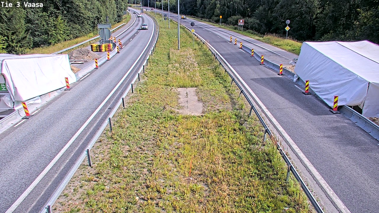 Kelikamerat Kuva Tie 3 Vaasa (puomi), Vaasa, Pohjanmaa