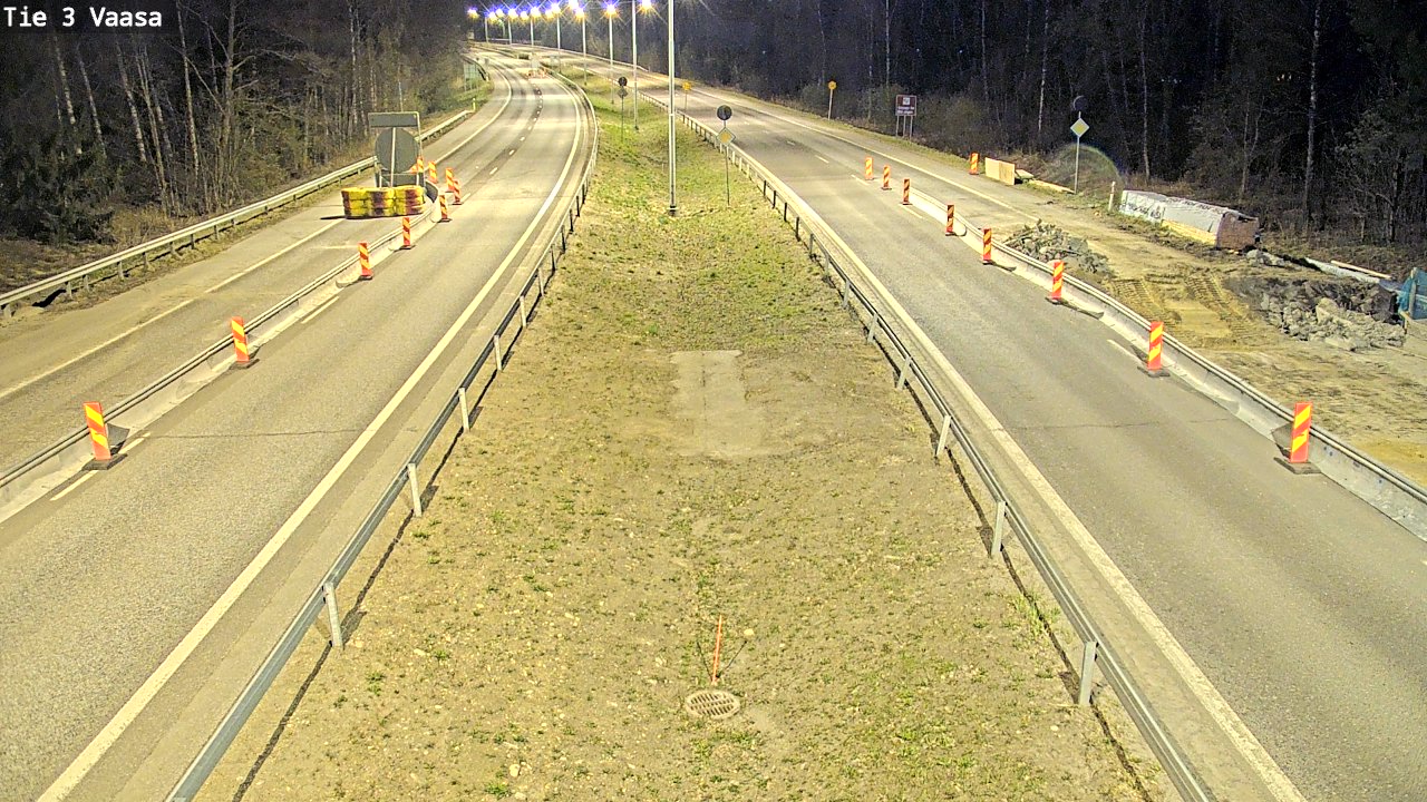 Kelikamerat Kuva Tie 3 Vaasa (puomi), Vaasa, Pohjanmaa