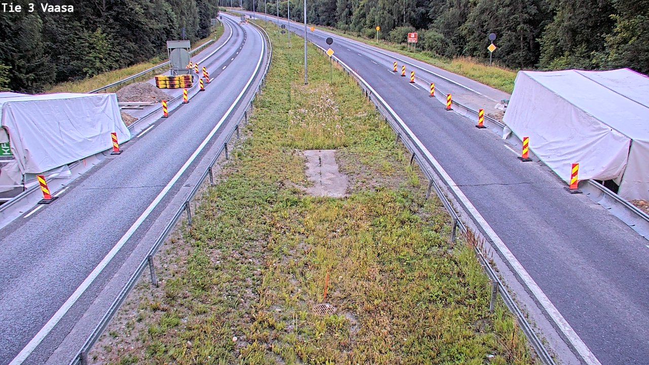 Weather Camera Image Tie 3 Vaasa (puomi), Vaasa, Pohjanmaa
