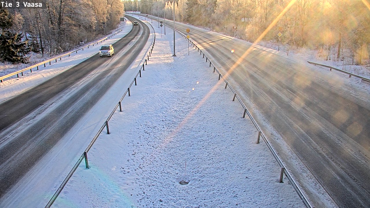 Weather Camera Image Tie 3 Vaasa (puomi), Vaasa, Pohjanmaa