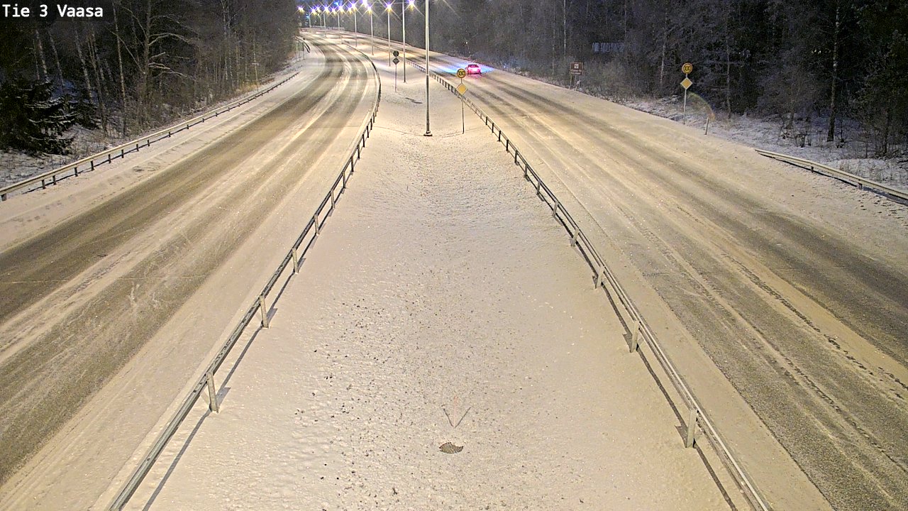 Kelikamerat Kuva Tie 3 Vaasa (puomi), Vaasa, Pohjanmaa