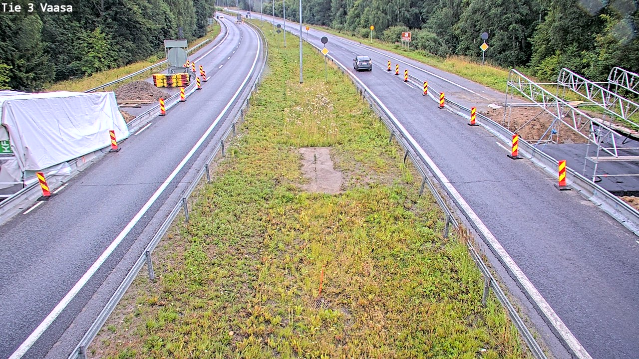 Weather Camera Image Tie 3 Vaasa (puomi), Vaasa, Pohjanmaa