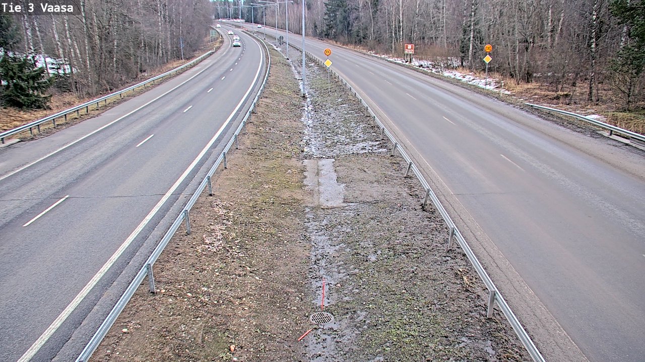 Weather Camera Image Tie 3 Vaasa (puomi), Vaasa, Pohjanmaa