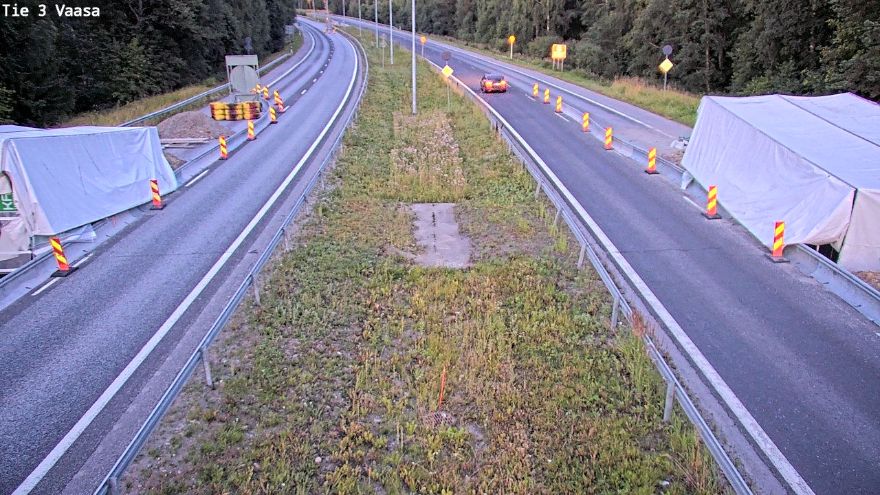 Kelikamerat Kuva Tie 3 Vaasa (puomi), Vaasa, Pohjanmaa