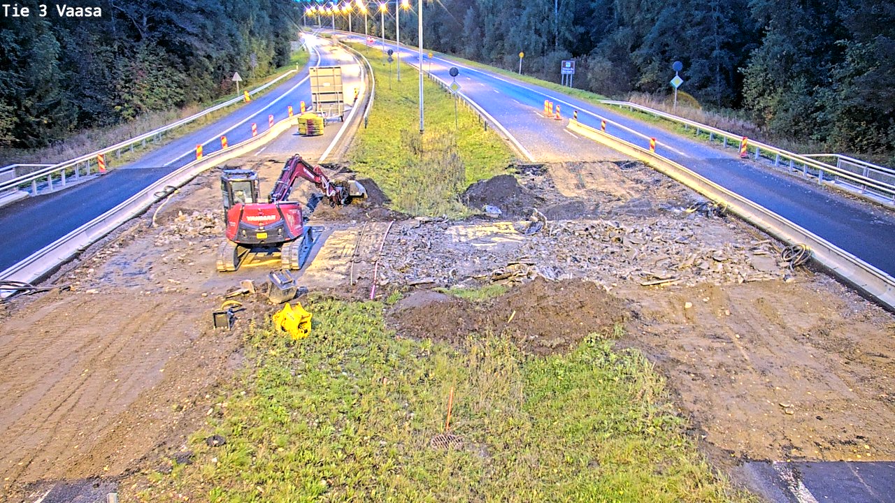 Kelikamerat Kuva Tie 3 Vaasa (puomi), Vaasa, Pohjanmaa