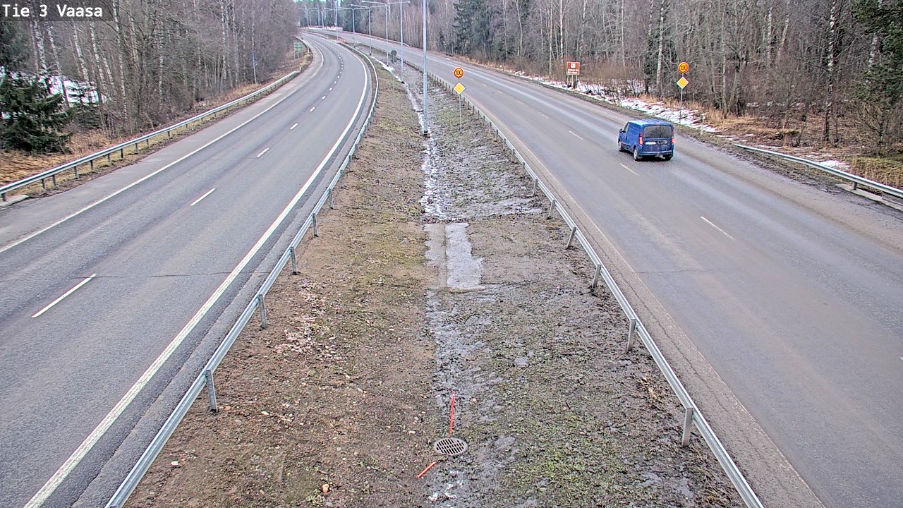 Weather Camera Image Tie 3 Vaasa (puomi), Vaasa, Pohjanmaa