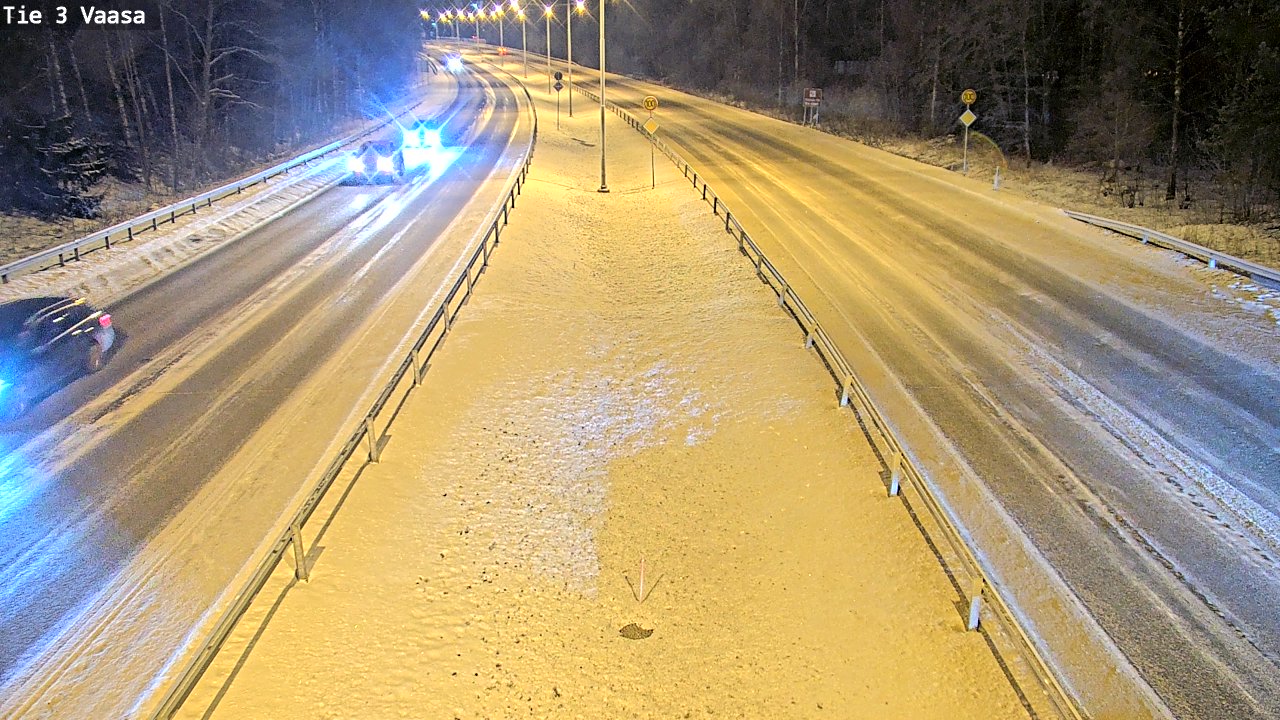 Kelikamerat Kuva Tie 3 Vaasa (puomi), Vaasa, Pohjanmaa