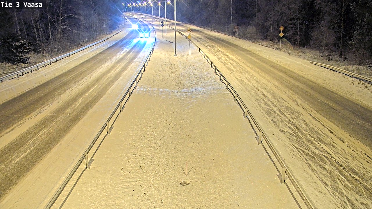 Kelikamerat Kuva Tie 3 Vaasa (puomi), Vaasa, Pohjanmaa