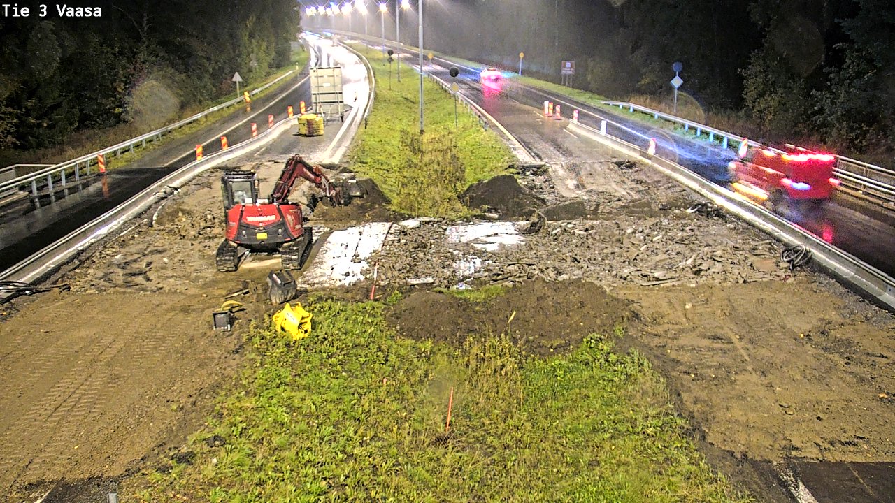 Kelikamerat Kuva Tie 3 Vaasa (puomi), Vaasa, Pohjanmaa