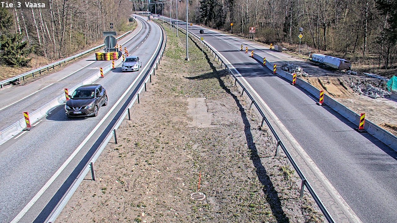 Kelikamerat Kuva Tie 3 Vaasa (puomi), Vaasa, Pohjanmaa