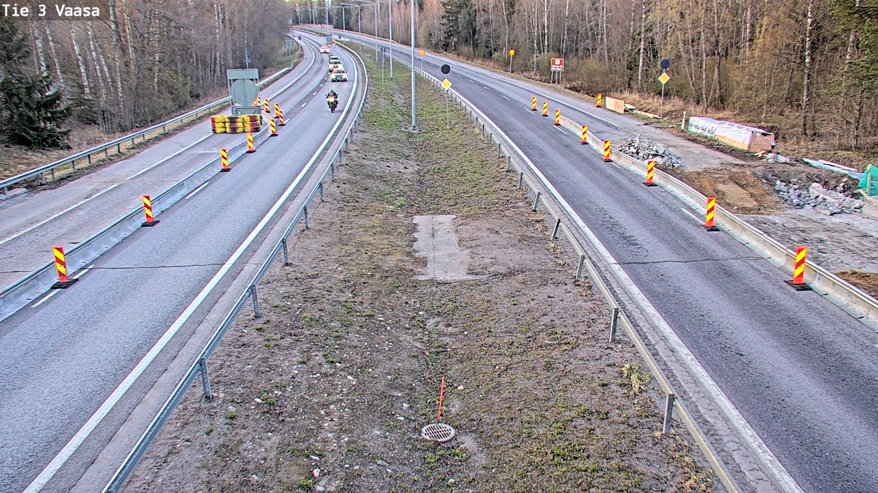 Kelikamerat Kuva Tie 3 Vaasa (puomi), Vaasa, Pohjanmaa