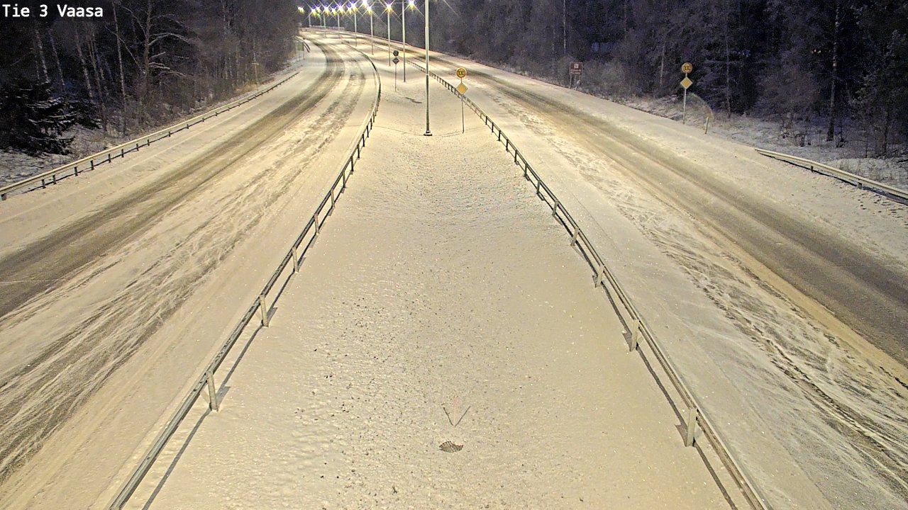 Kelikamerat Kuva Tie 3 Vaasa (puomi), Vaasa, Pohjanmaa