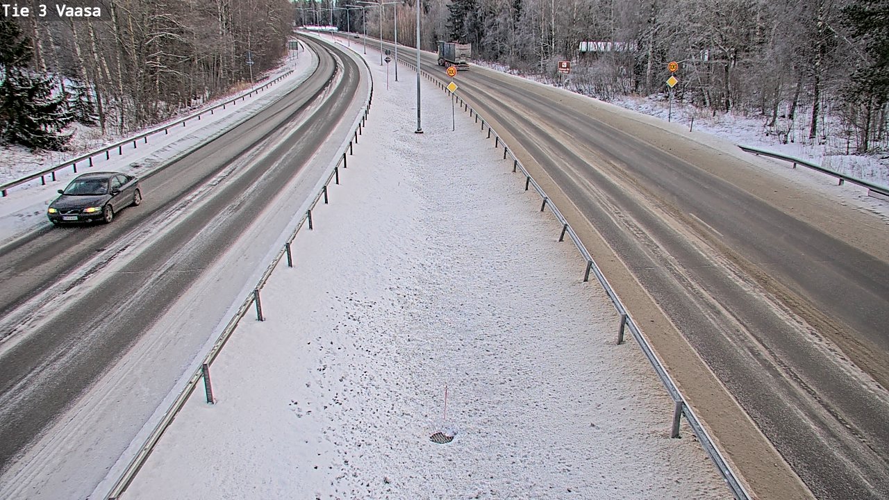 Kelikamerat Kuva Tie 3 Vaasa (puomi), Vaasa, Pohjanmaa