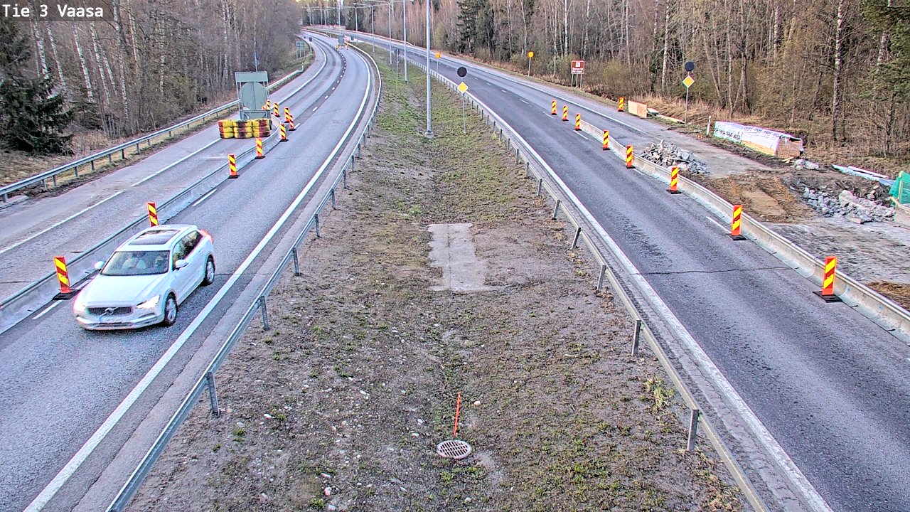 Kelikamerat Kuva Tie 3 Vaasa (puomi), Vaasa, Pohjanmaa