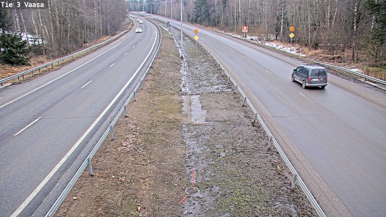 Weather Camera Image Tie 3 Vaasa (puomi), Vaasa, Pohjanmaa