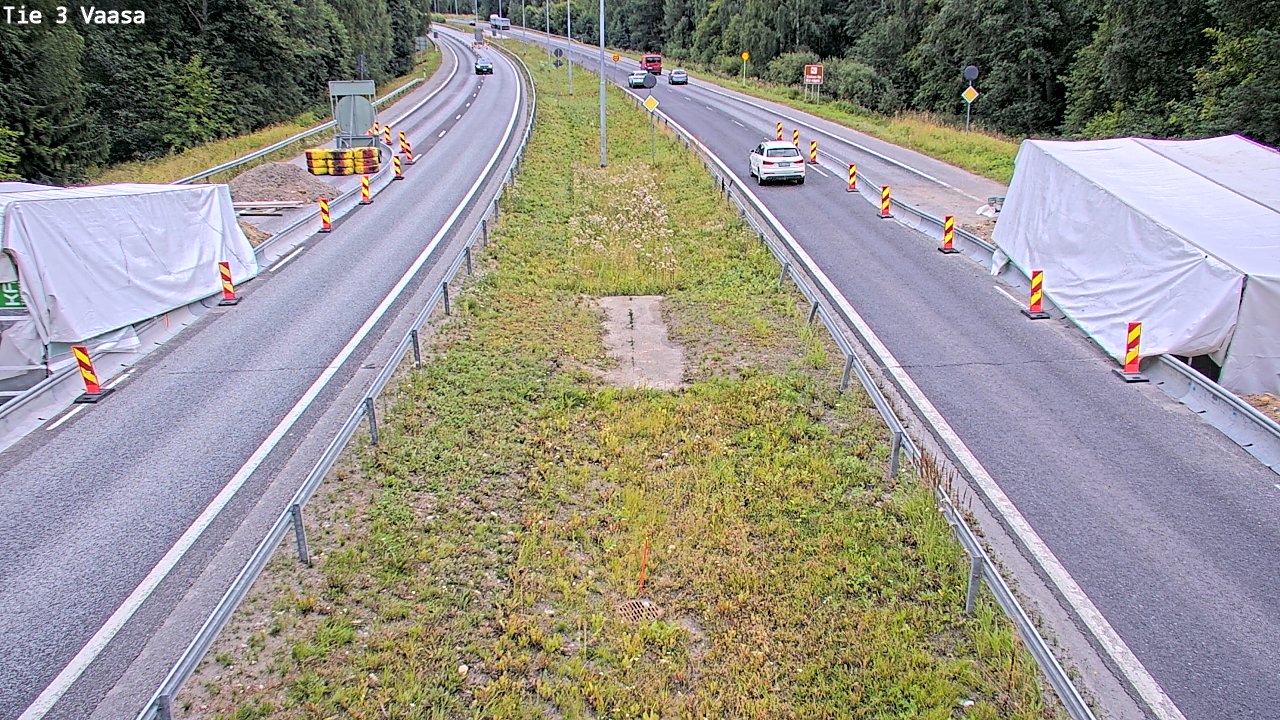 Kelikamerat Kuva Tie 3 Vaasa (puomi), Vaasa, Pohjanmaa