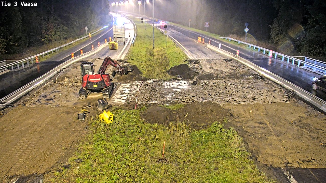 Kelikamerat Kuva Tie 3 Vaasa (puomi), Vaasa, Pohjanmaa