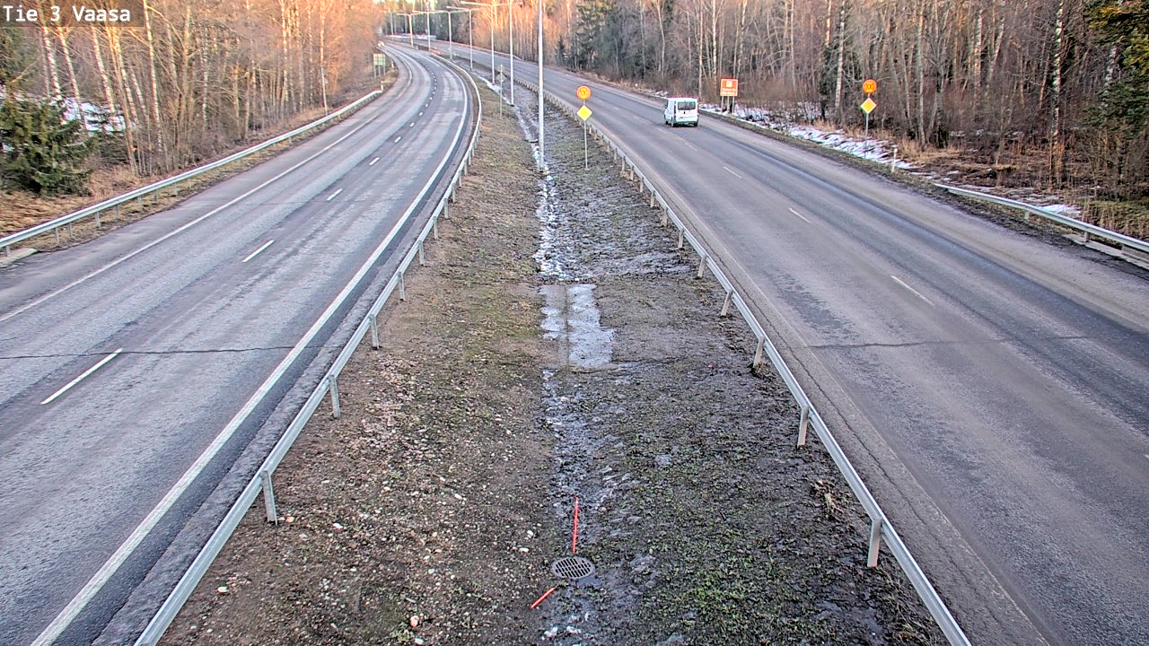 Kelikamerat Kuva Tie 3 Vaasa (puomi), Vaasa, Pohjanmaa