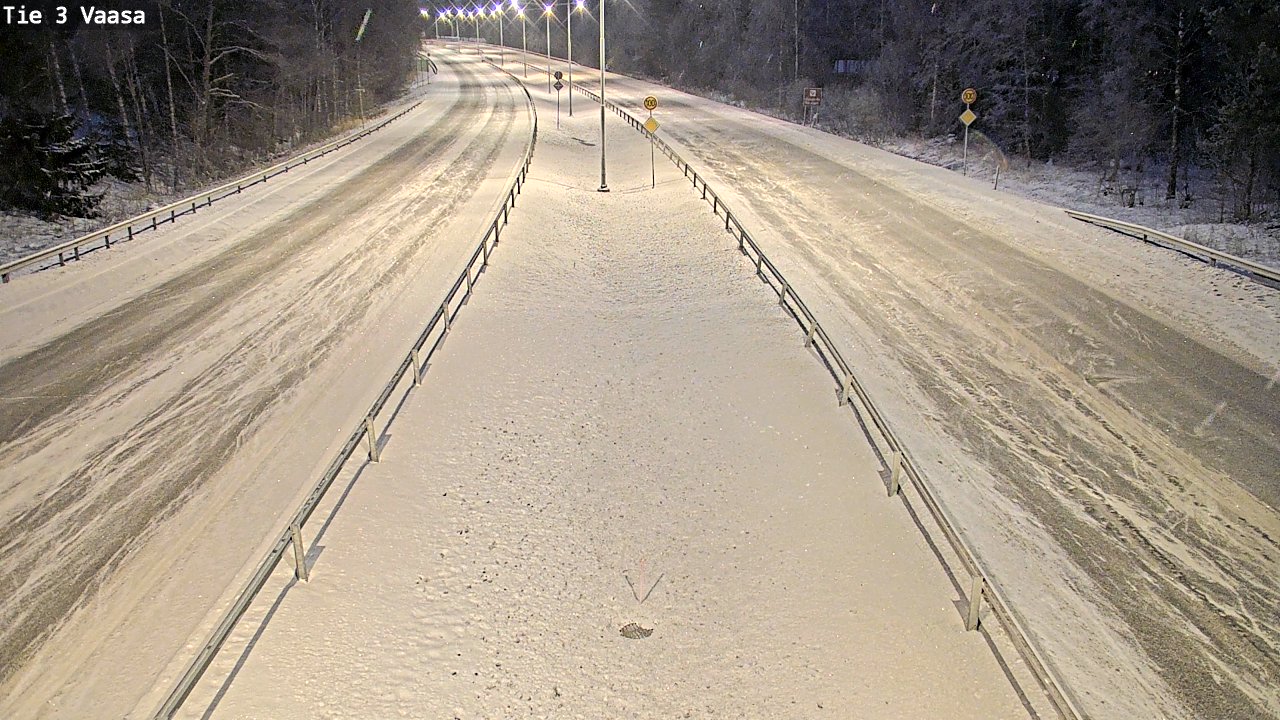 Kelikamerat Kuva Tie 3 Vaasa (puomi), Vaasa, Pohjanmaa