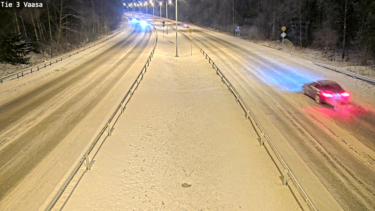 Kelikamerat Kuva Tie 3 Vaasa (puomi), Vaasa, Pohjanmaa