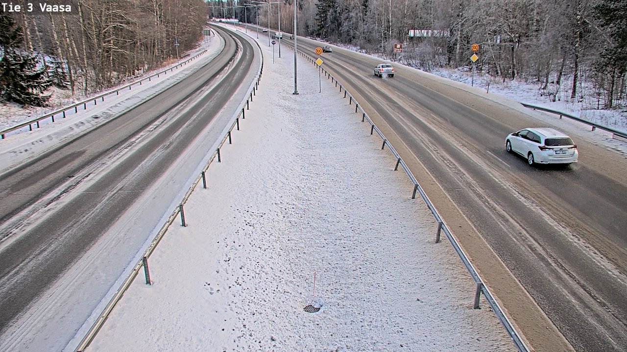 Kelikamerat Kuva Tie 3 Vaasa (puomi), Vaasa, Pohjanmaa