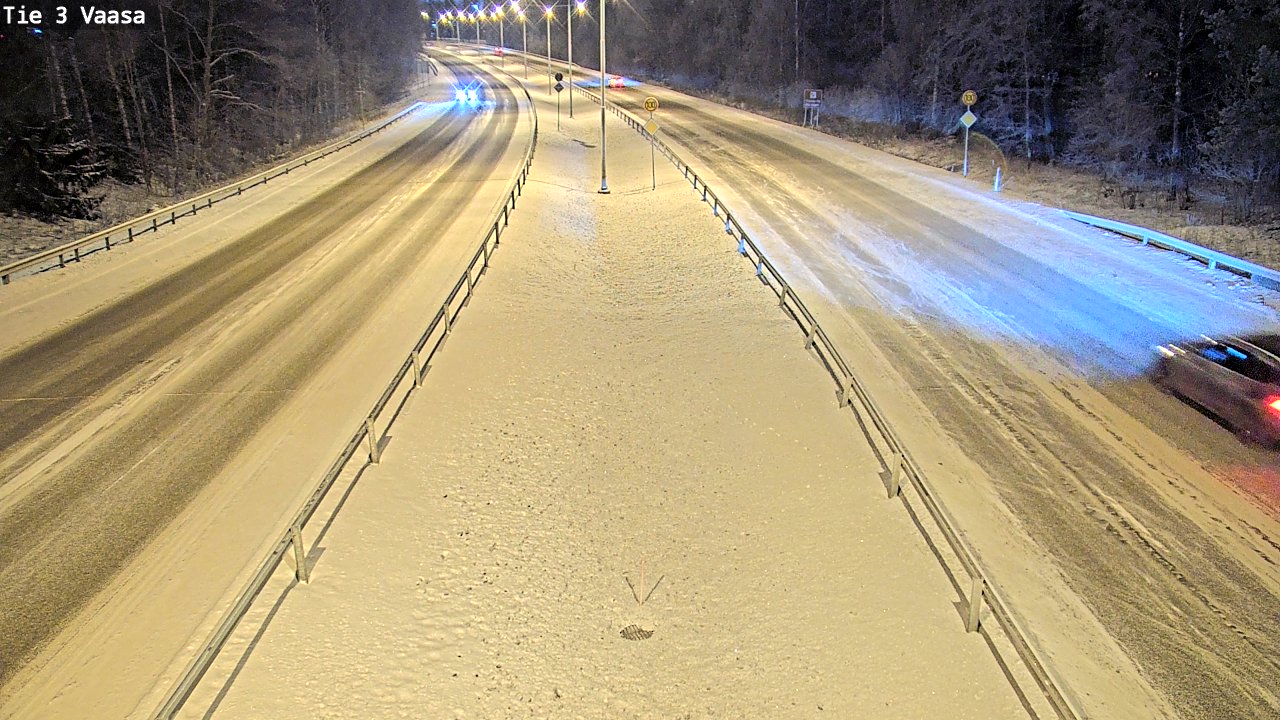 Kelikamerat Kuva Tie 3 Vaasa (puomi), Vaasa, Pohjanmaa